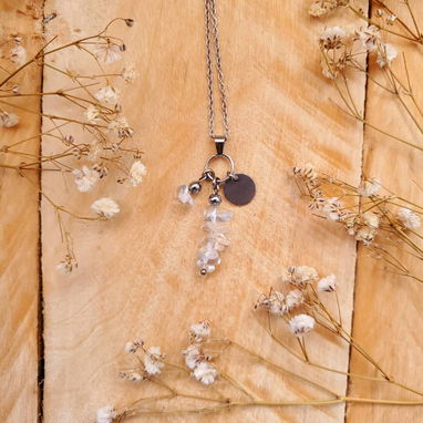 *Colección de Cadenas Sigilias*_ *Materiales:* Acero inoxidable + Piedras Naturales - 7/9