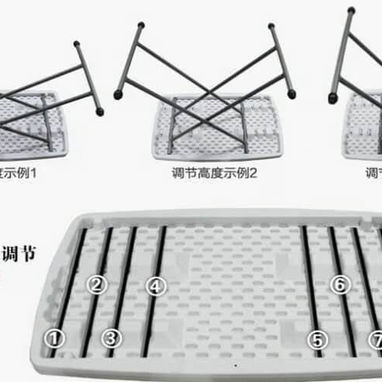 Mesa plegable auxiliar de niveles (mon) - 3/3