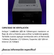 Yeyian Gabinete Gamer Kalt 1101 con Ventana LED Azul, Midi-Tower, Micro-ATX, USB 3.1, sin Fuente, Negro (YNH-K1101) - Img 45711514