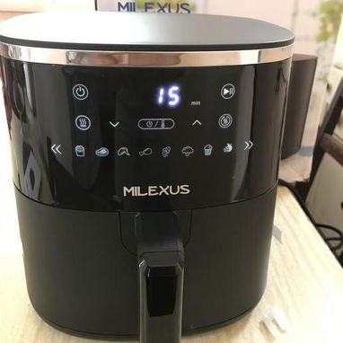 Freidora de Aire Milexus 4.2L 1400w $90 USD Mensajería incluida  Garantía - Img 124548568