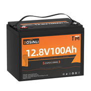 Batería LiFePO4 ROSINLI de 12 V y 100 Ah para motor de arrastre 12V100Ah - Img 56789290