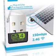 DISPOSITIVO USB WIFI WL.06D DE VELOCIDAD INALÁMBRICA DE 150MBPS Y ALCANCE 100M. - Img 42634452