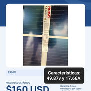 Panel solar bifacial 595w,Somos Mipyme, tienda física en Playa, con mensajería. Tenemos otros modelos: 400w y hasta 635w - Img 57874867