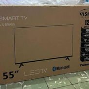 SMART TV VISION DE 55 PULGADAS CON SOPORTE Y CAJITA INTERNA 430 usd Un mes de garantía Transporte incluido en la haba - Img 55003219