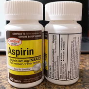 Aspirinas contiene 100 tabletas - Img 53506558