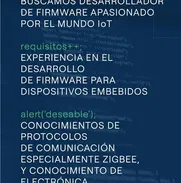 Buscamos Desarrollador de firmware para dispositivos embebidos - Img 49652979