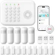 🛡️ Sistema de Seguridad Inalámbrico PGST Tuya Smart WiFi + 4G/GSM - Img 54082205