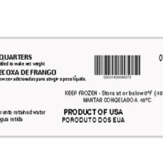 Caja de Pollo de 15kg 33 libras Importado Americano Marca Tyson ,muslo y contra muslo .Precio 35 usd . Contacto al 52686 - 3/5