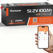 Batería LiFePO4 de 48V(51.2V) y 100Ah. Bluetooth BMS 200AMP - Img 55528670