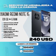 📱 TELÉFONO CELEULARES 🔴 XIAOMI REDMI 📞 NOTE 15 💲240 USD - Img 54290751