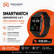 Smartwatch Deportivo con Llamadas y Alexa 1.8” | Reloj Inteligente para Android y iPhone en La Habana - Img 55171890