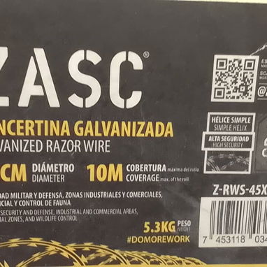 Concertina Galvanizada - Img 124862998