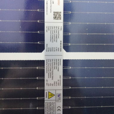 Panel solar marca SHINEFAR SOLAR BIFACIAL CLASE A🔆 - 2/2