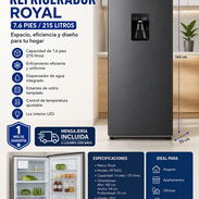 Refrigerador Royal 7.6 Pies (215 Litros) - Img 56152716