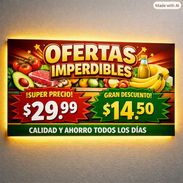 Diseño horizontal de ofertas para negocios - Img 57276753