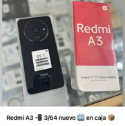 Redmi A3 de 3/64gb nuevos en caja - Img 45623298