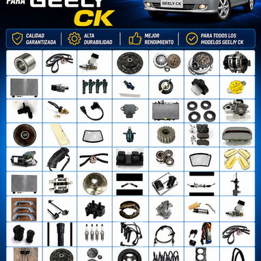 Piezas y Accesorios Geely ck. 10 Octubre.  Habana.  Cuba - 2/2