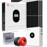 Kit Solar (6kw y 🔋 batería de 15kw lifepo4) :  De inversor🧠 inteligente $3400.00 USD MARCA : ( INFINITY SOLAR) para 11 - Img 55507936