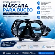 🌊🤿 ¡MIRA EL MAR COMO NUNCA ANTES! 🤿🌊mascara de buceo/cristal templado - Img 56999321