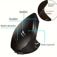 - Mouse Ergonómico Vertical  Recargable para PC y Laptop - Img 55410627