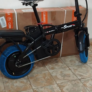 Vendo bicicleta electrica nueva de 1200w precio 520 usd se puede pagar por zell - Img 126950814