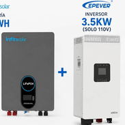 Inversor Epever 3.5kw (solo 110v) + Batería Infinisolar 5kwh - Img 56798738
