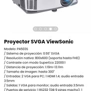 Proyector SVGA ViewSonic. Nuevo - Img 50201838