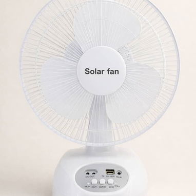 Ventiladores recargables de mesa Solar Fan - Img 123048986