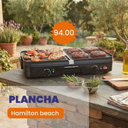 Parrilla Eléctrica Hamilton Beach 3 en 1 con Plancha | 8 Porciones - Img 56628861
