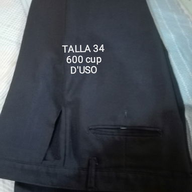 Uniforme de uso para hombre. Chaqueta XXL y pantalón 34 azul prusia - Img 110671432