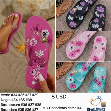 Chancletas para dama - 4/10