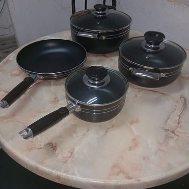 🥘 JUEGO DE CAZUELAS 🥘 PARA INDUCCIÓN DE 7 PIEZAS. SERVICIO DE MENSAJERÍA CON FACTURA Y GARANTÍA. TL 54833699 - Img 119549696