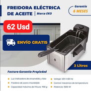 Freidora eléctrica de aceite 3 Litros Eko, Garantía de 6 meses, Entrega gratis para toda La Habana - Img 50692007