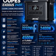 🔋 OUPES Exodus 2400W - Img 56343562
