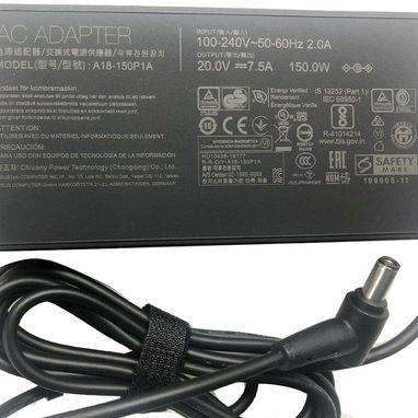 Cargador adaptador de CA A18-150P1A compatible para ASUS TUF A15 TUF506II TUF506IU-ES74 TUF506II-BS74 20V 7.5A 150W - 4/4