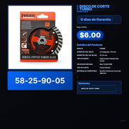 DISCO DE CORTE TURBO VPT -0063 - Img 57890476