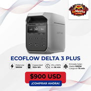 EcoFlow DELTA 3 Plus ,Potencia 1800W ,Capacidad 1024 Wh , Capacidad Ampliable - Img 57511056