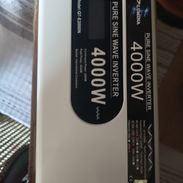 Inversor Q7 12v 4000w onda sinusoidal pura nuevo en caja precio 180usd - Img 57263452