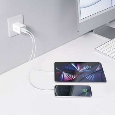 CARGADOR ANKER 521 NANO PRO 40W USB-C DOBLE PUERTO IPHONE SAMSUNG ENVÍO DISPONIBLE + GARANTÍA - 5/6