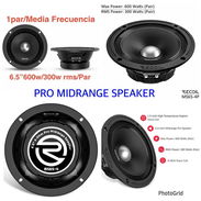 95usd Vendo par de bocinas de medio rango 6.5” 600w marca Recoil nuevas en caja  whatsapp o sms al 52774129 - Img 55753868