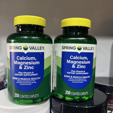 CALCIO + MAGNESIO + ZINC + D3 SPRING VALLEY 250 TABLETAS - Img 123057716