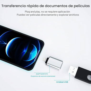 OTG Adaptador de iPhone a USB - 2/2