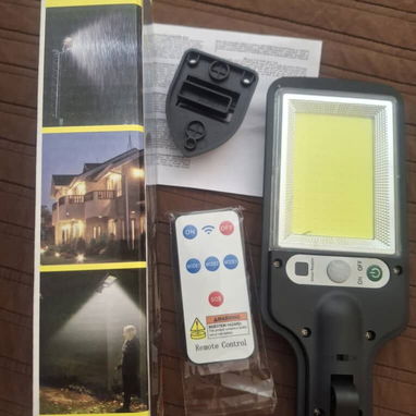 🔆Lámpara Solar de Pared Exterior con Sensor de Movimiento. 50W - Img 119775939