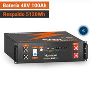Batería Humsienk LiFePO4 48V 100Ah 5.12kWh Rack 3U Para Respaldo En Casa Y UPS Diseñada para almacenamiento en casa, res - Img 58128564