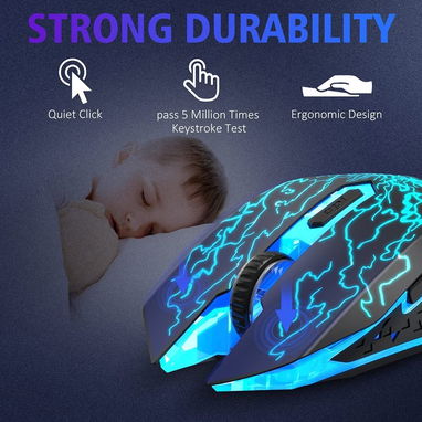 💥 MOUSE INALAMBRICO GAMING PRECIO 18$ (𝐄𝐍𝐕𝐈𝐎 𝐆𝐑𝐀𝐓𝐈𝐒 𝐇𝐀𝐁𝐀𝐍𝐀)ⒼⓂ⓪③ - Img 113086218