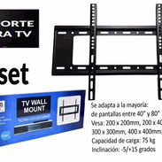 Soporte para tv 40" a 80"(UH) - Img 57999722