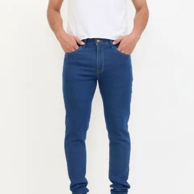 Pantalón jean skinny elastizado para hombre (Cuidado con el perro) - Img 113215713