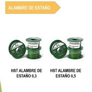 Hilo de estaño verde de 0.3mm y 0.5mm - Img 57463503