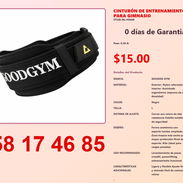 CINTURÓN DE ENTRENAMIENTO PARA GIMNASIO - Img 54822753