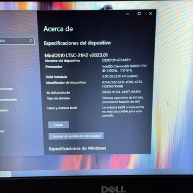 Mini Laptop Dell 8 horas de batería. - 3/5
